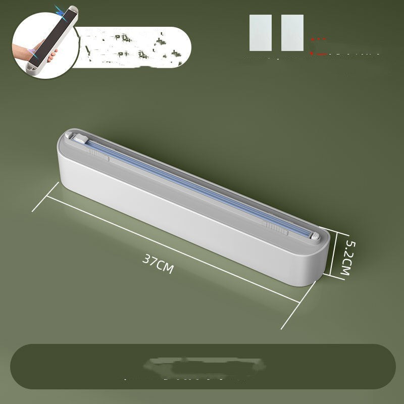 Magnetic Plastic Wrap Dispenser: Convenient, Safe, and Versatile!