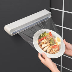 Magnetic Plastic Wrap Dispenser: Convenient, Safe, and Versatile!